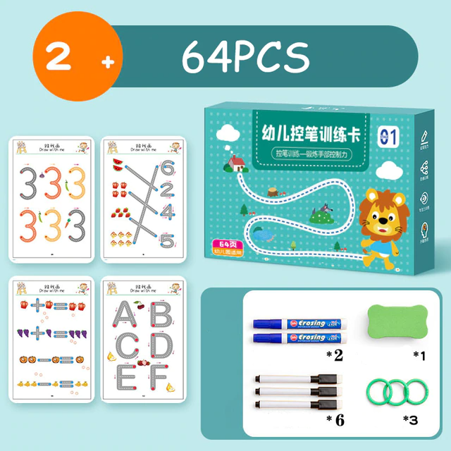 Cahier de Dessin pour Enfants - Apprendre en S'amusant avec des Activités Créatives