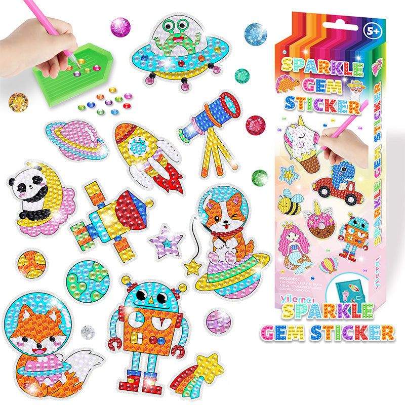 Autocollant Diamant Créatif pour Enfants