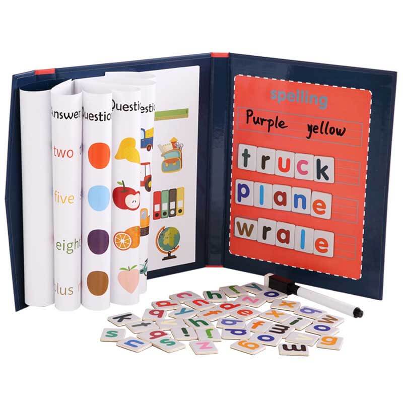 Cahier Magnétique d'Apprentissage pour Enfants - BlxckFR