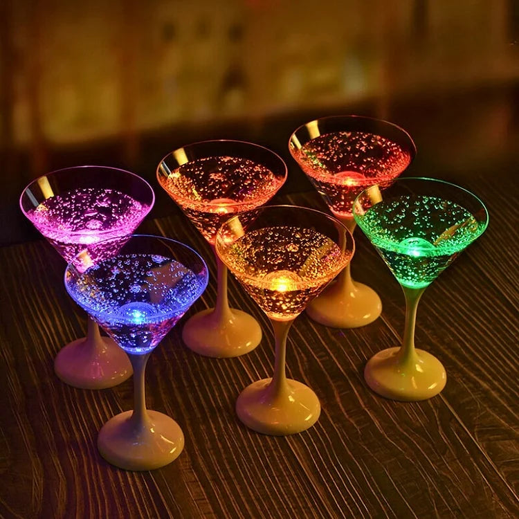Verres à Vin LED Lumineux Décoratifs