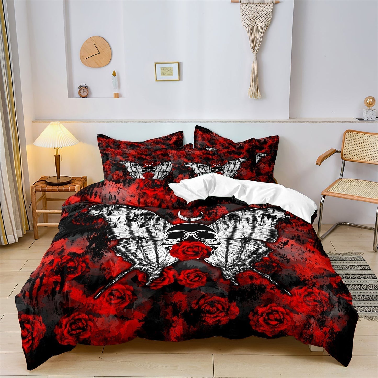 Ensemble de Literie Gothique Élégant | Décor Chic et Rock - Foivo