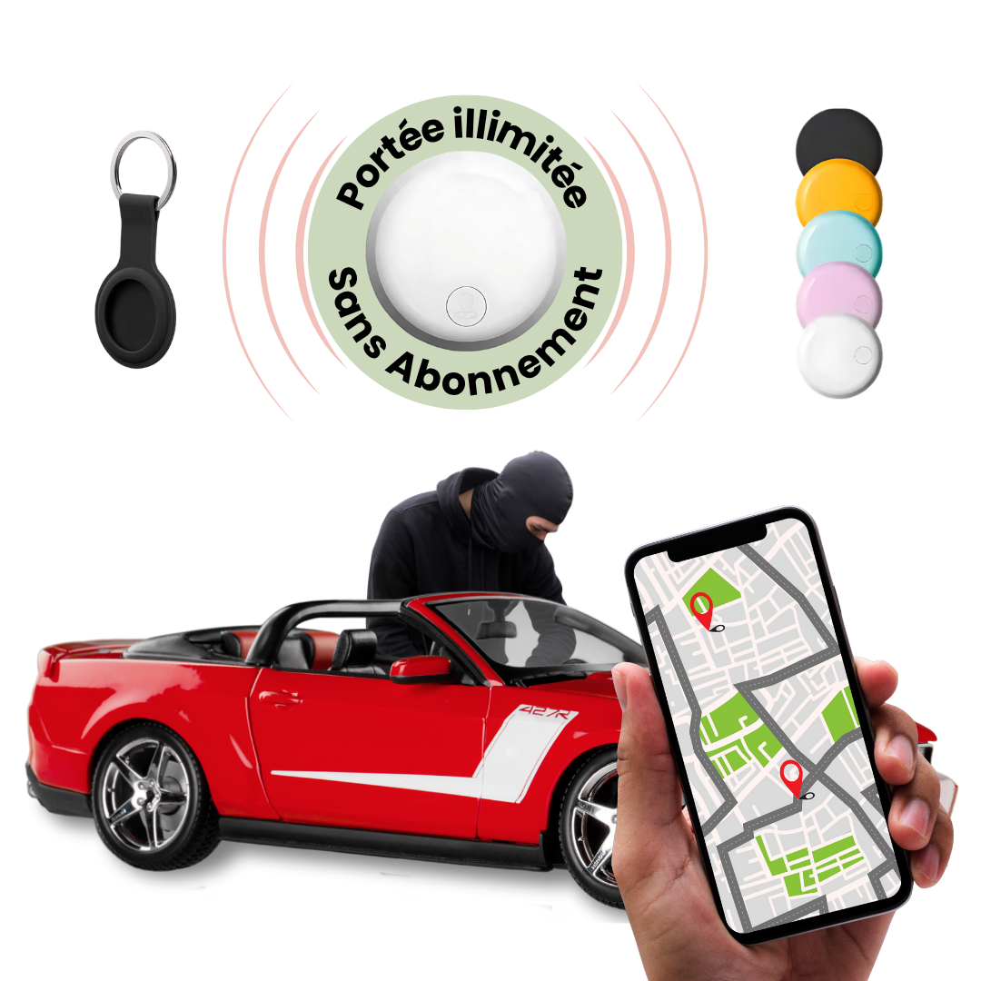 Traceur GPS Voiture Intelligent pour iOS et Android – Suivi en Ligne Sécurisé - blxckfr