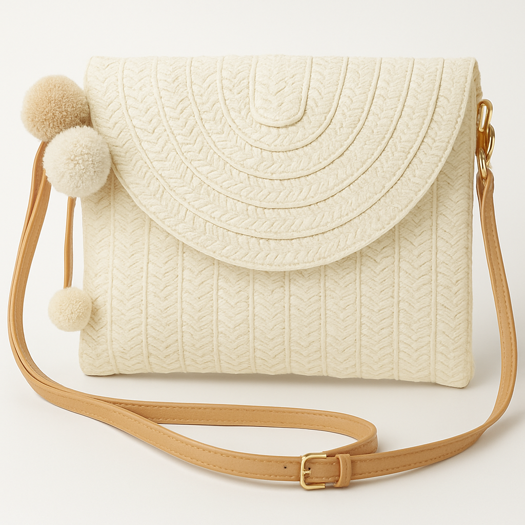 Sac À Épaule Tressé Été