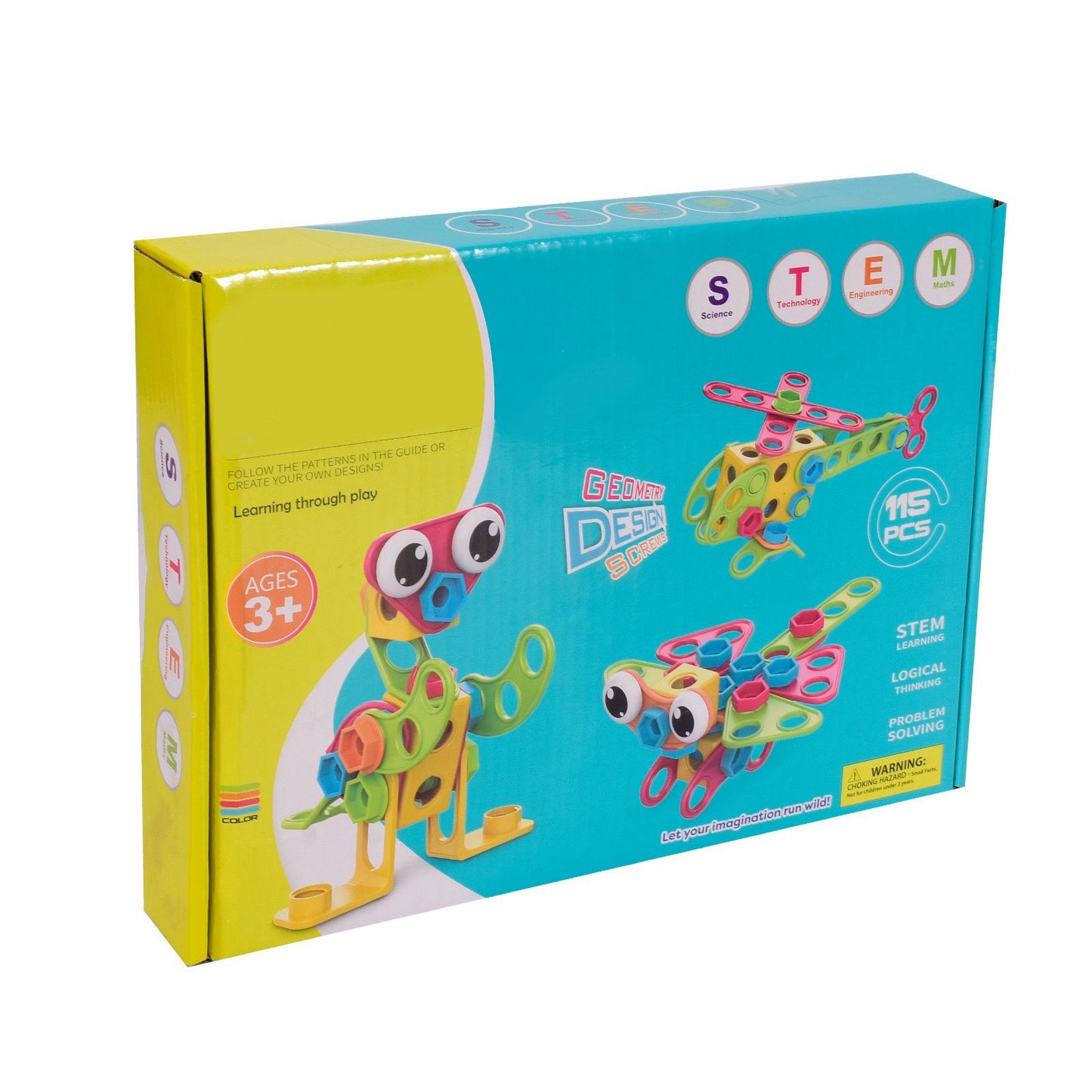 Kit de Construction Créatif - Blocs et Outils pour Enfants - BlxckFR