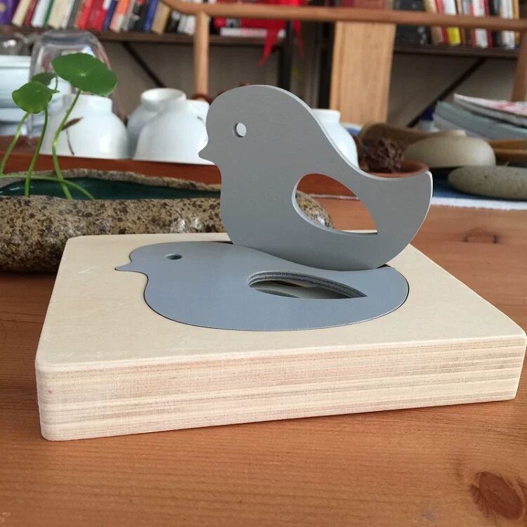 Jeu Éducatif En Bois - Puzzle Animal 3D Pour Enfants