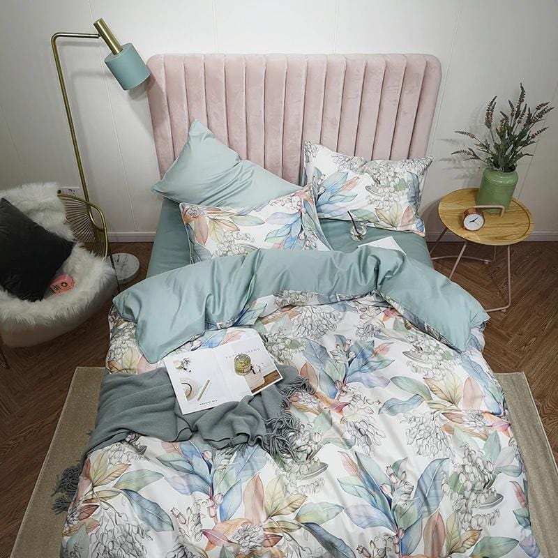 Draps de Lit en Coton Doux et Respirant - Foivo