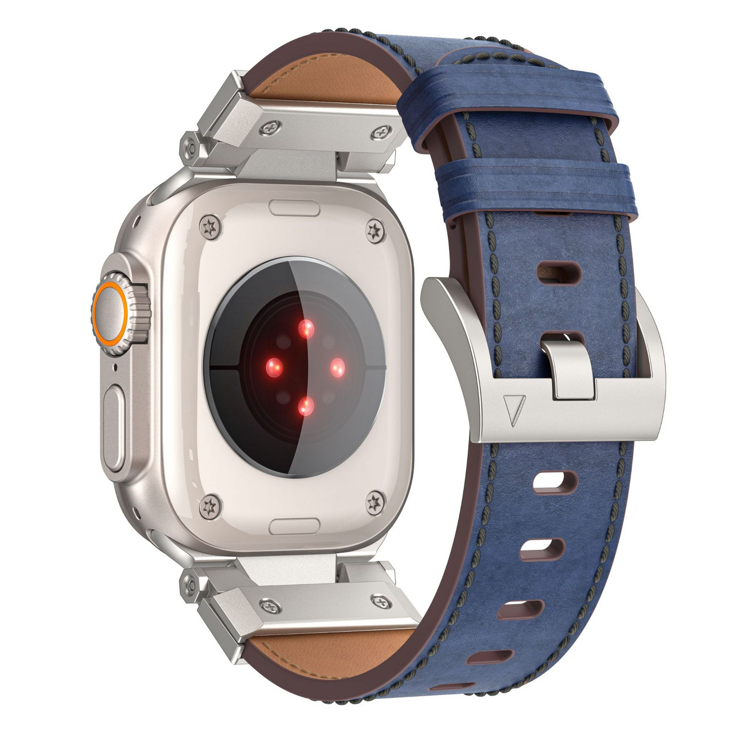 Bande de Montre Cuir Authentique pour Smartwatch