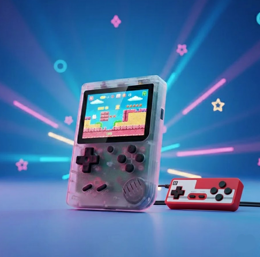 Console de Jeux Rétro Portative 400 Jeux Inclus
