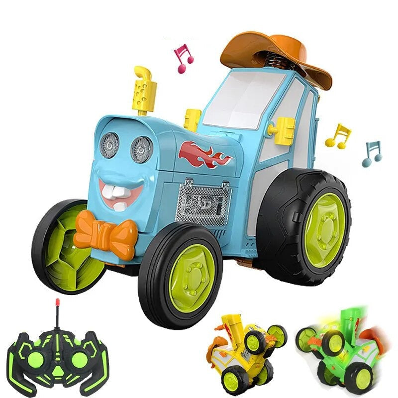 Voiture Télécommandée Casse-Cou Pour Enfants - Mini Auto RC Amusant - BlxckFR