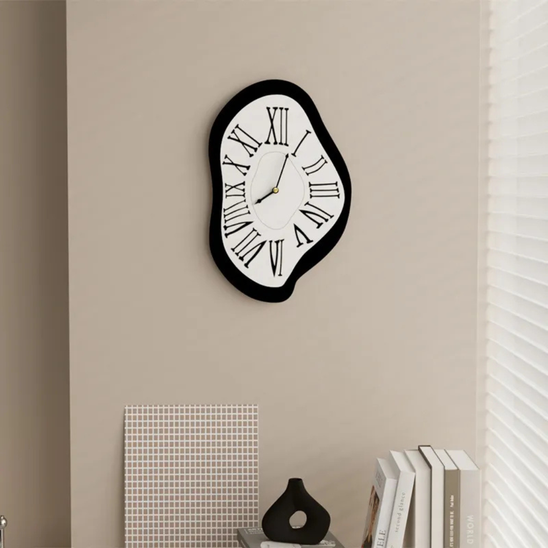 Horloge Murale Design Chiffres Romains Élégante - BlxckFR