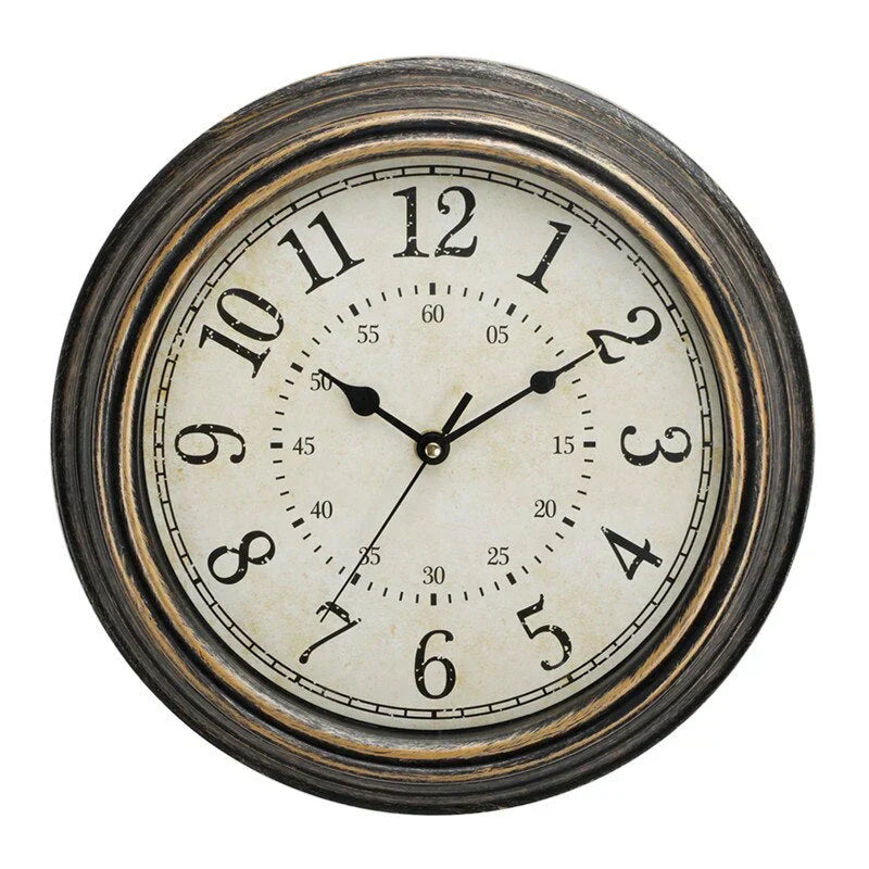 Horloge Murale Décor Rétro - BlxckFR