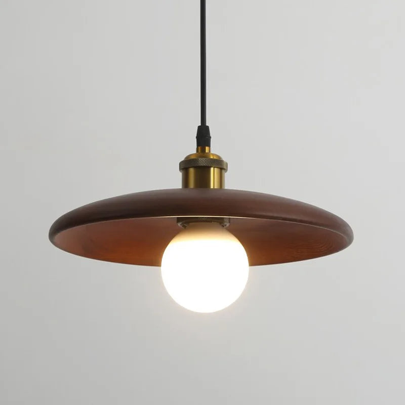 Luminaire en Bois Design Suspendu