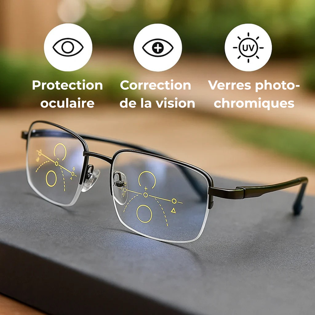 Lunettes de Vue Correctrice Intelligente pour Toute Distance - blxckfr