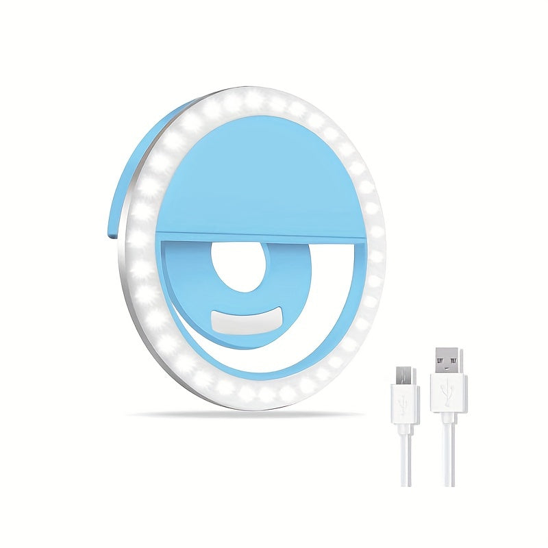 Lampe LED Rond Lumineux pour Selfie