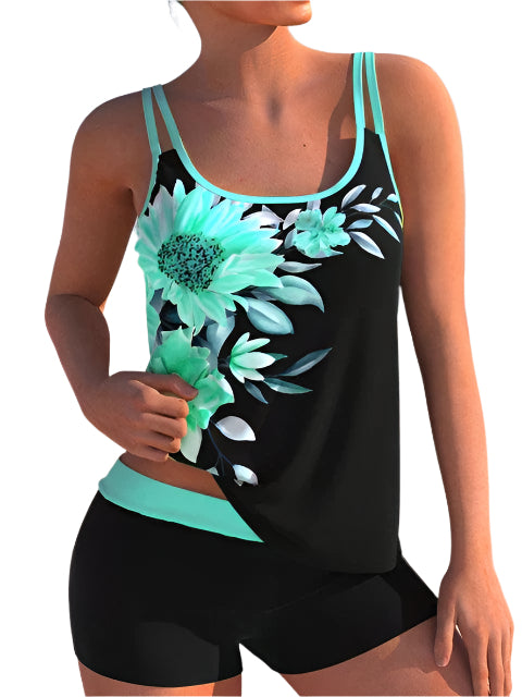 Maillot de Bain Tankini Féminin Élégant