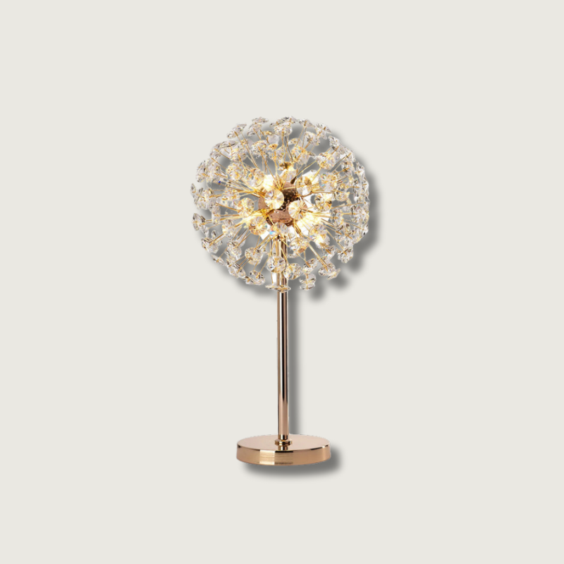 Lampe de Table Cristal Délicat | Style Raffiné pour Maison - Foivo