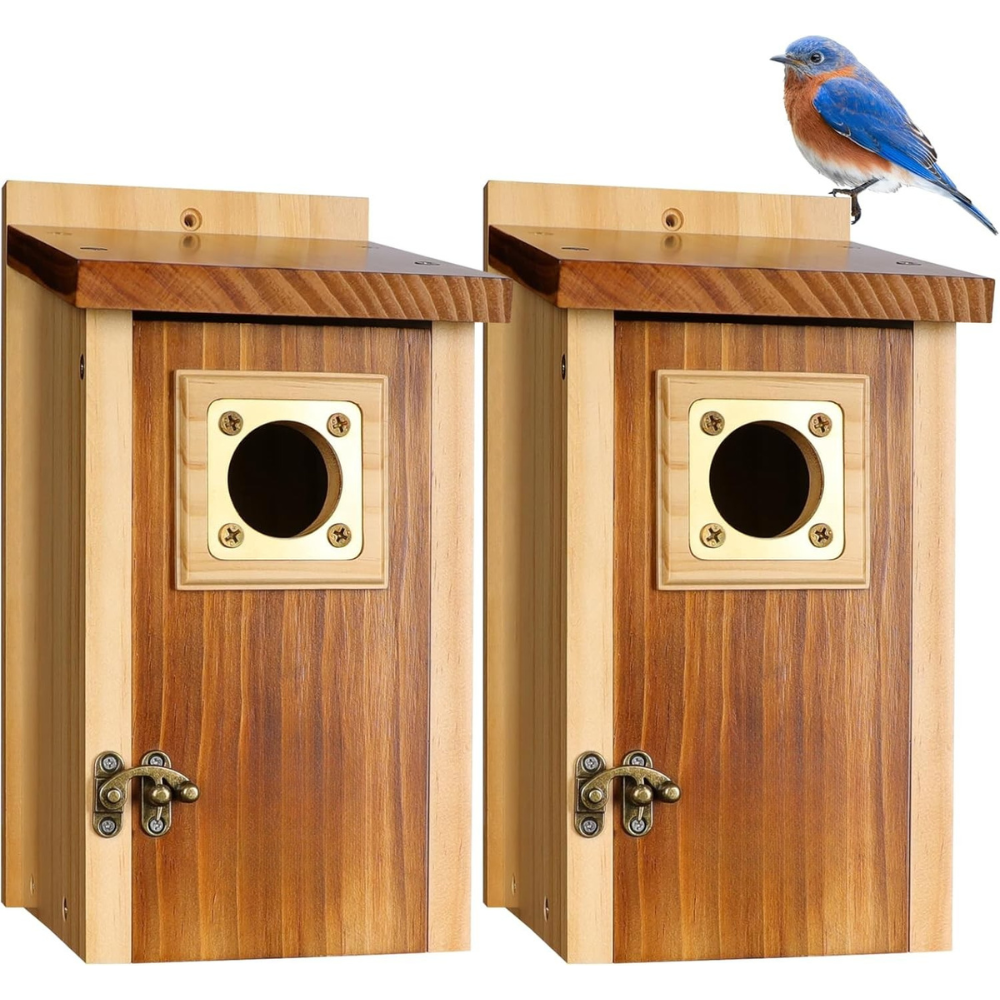 Niche en Bois de Cèdre avec Toit en Cuivre
