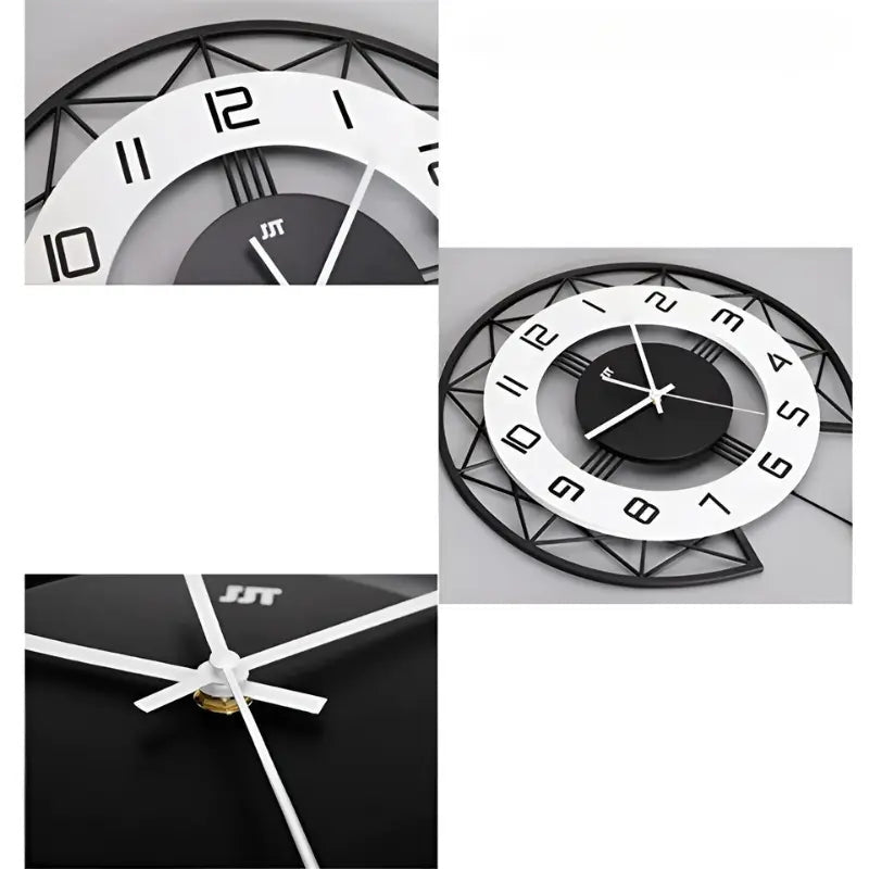 Horloge Design Élégante Murale - BlxckFR