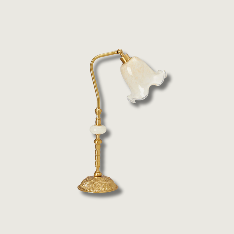 Lampe de Table Rétro Fleurie - Foivo