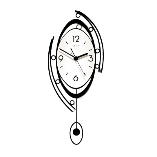 Horloge Murale Élégante Design Rétro - BlxckFR