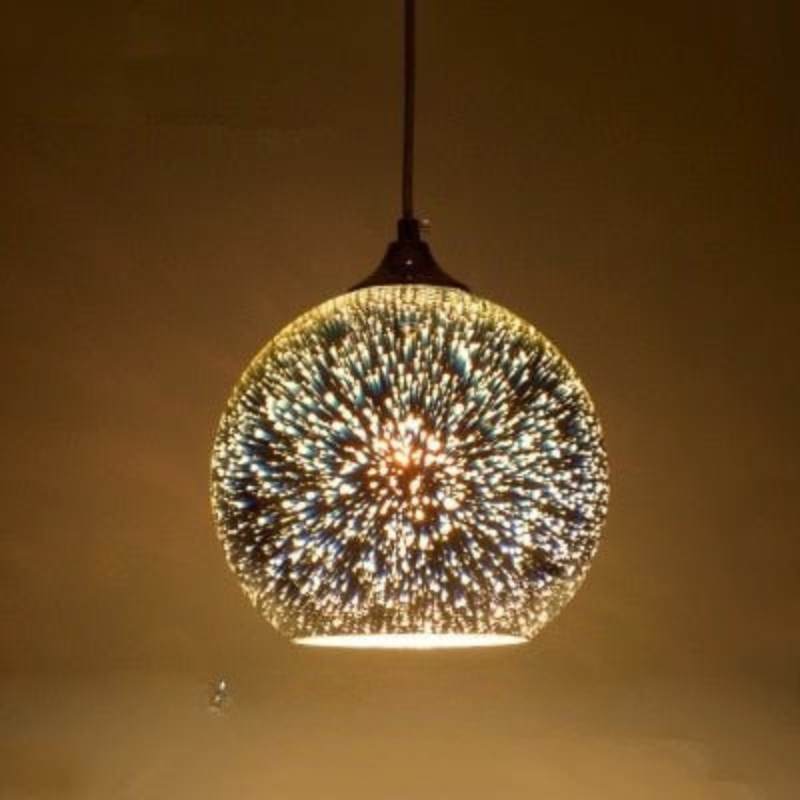Lampe en Verre Transparent Moderne
