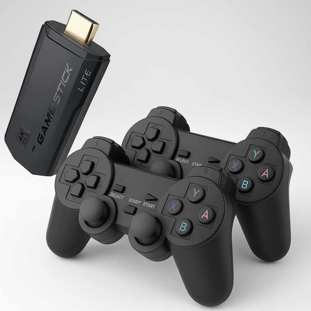 Console de Jeux Rétro 4K Prête à Jouer avec 20000 Classiques - BlxckFR
