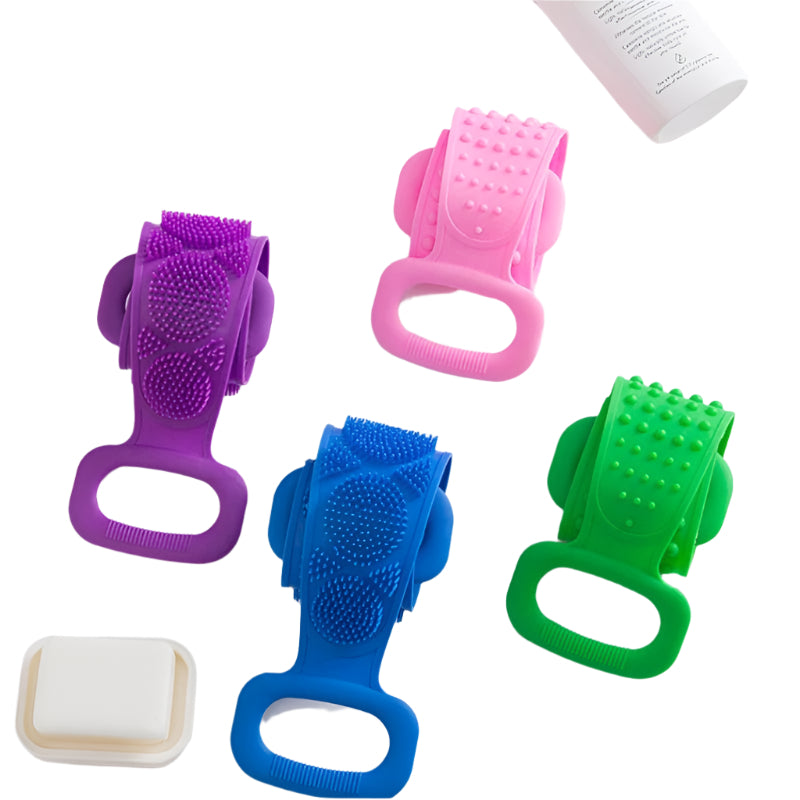 Gant de Douche Éponge Douce avec Sangle pour Peau Sensible - BlxckFR