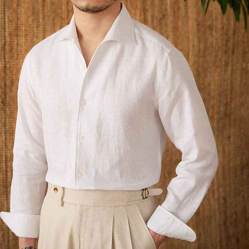 Chemise Homme Lin Fresque et Légère - Foivo