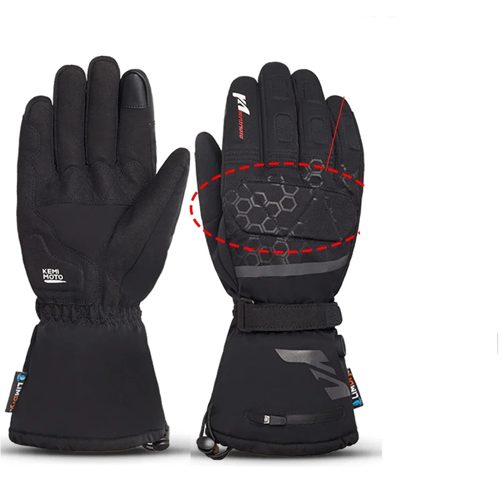 Gants de Neige Élégants - Réchauffants, Étanches, Parfaits pour l'Hiver