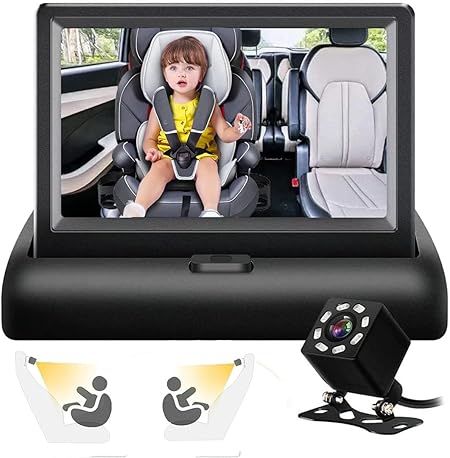 Caméra Bébé 1080P | Surveillance Auto Claire - BlxckFR