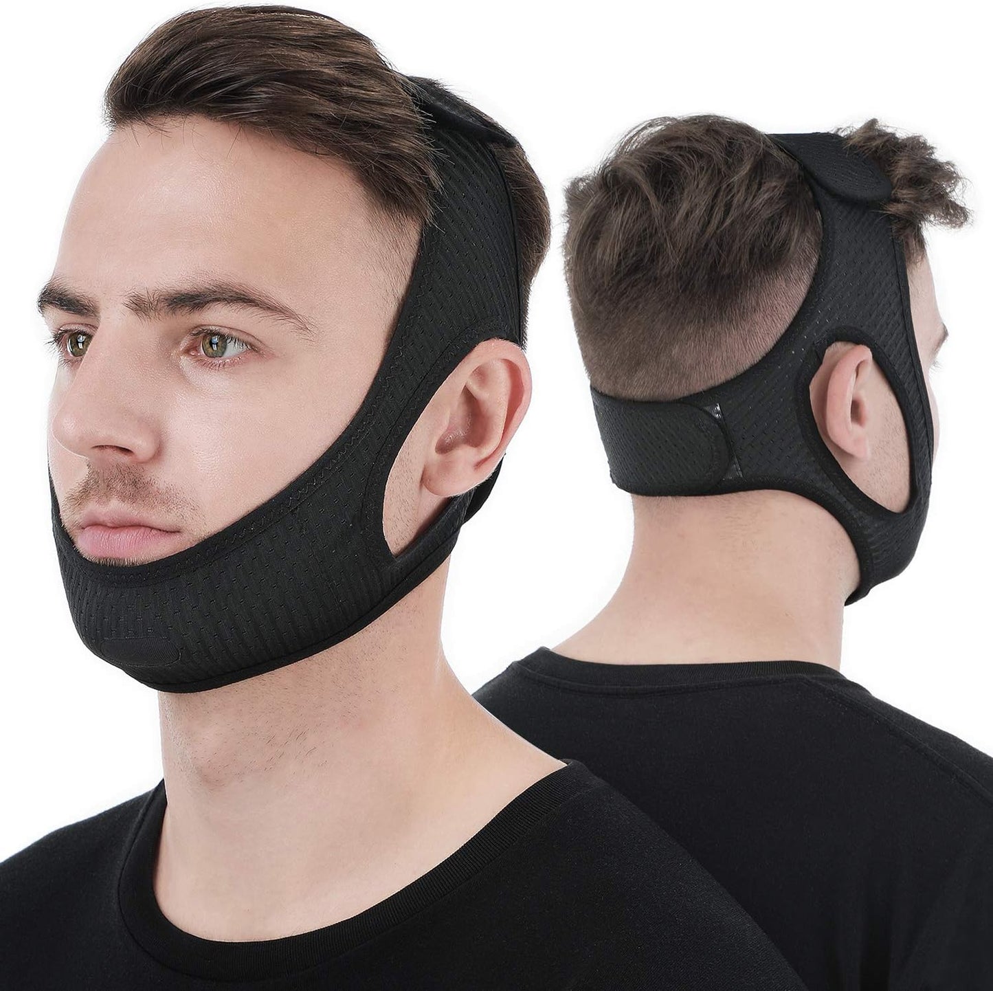 Bandeau Anti-Ronflement Douillet pour un Sommeil Profond - Foivo