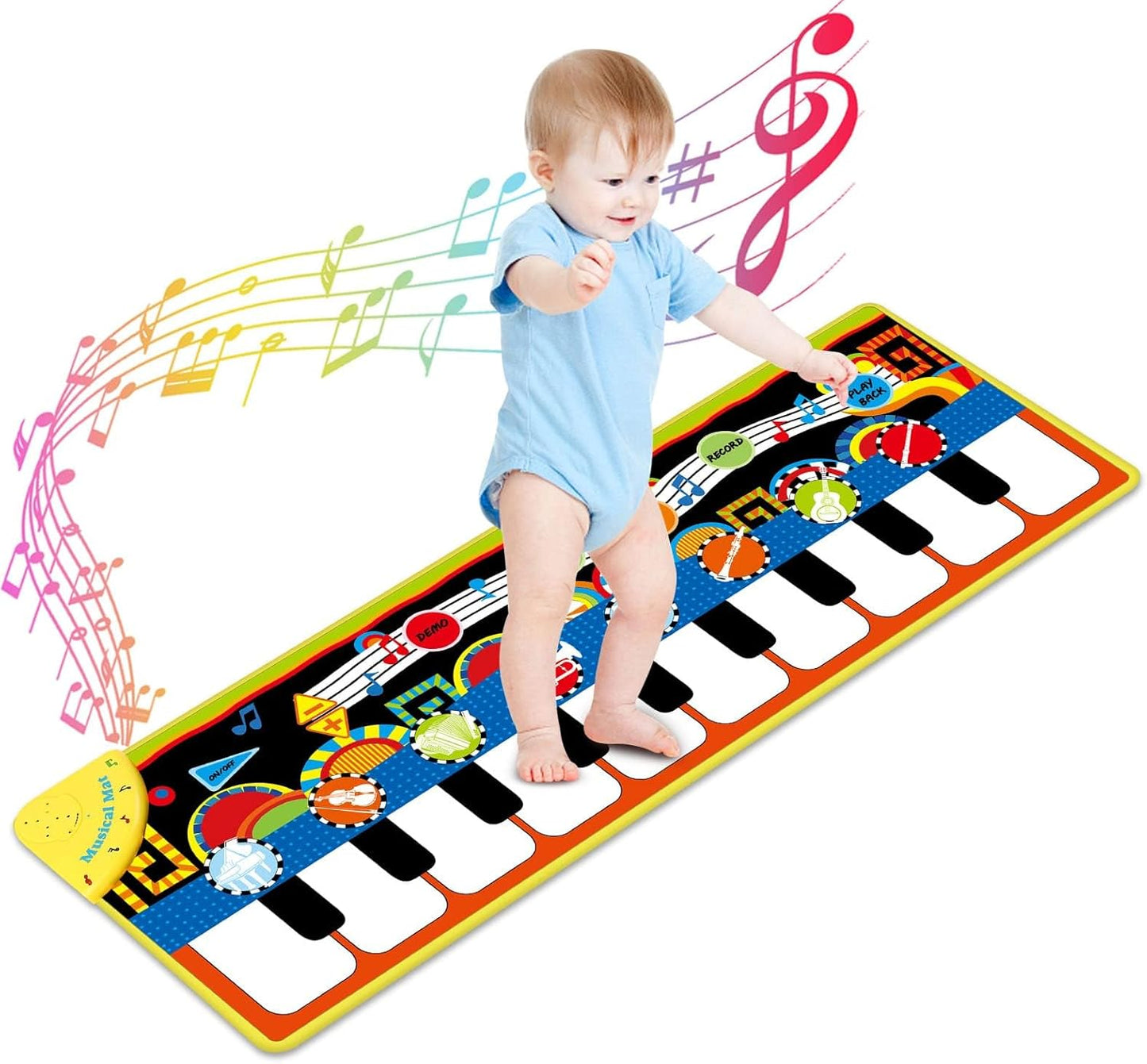 Tapis de Jeu Musical pour Enfants avec Instruments - BlxckFR