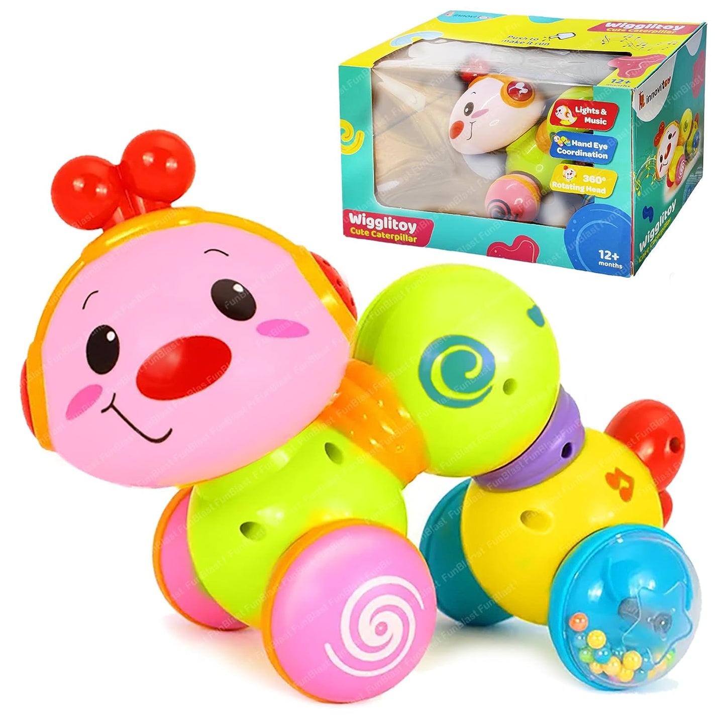 Lampe de nuit Amusante pour Bébé, Jouet Éducatif Interactif - BlxckFR