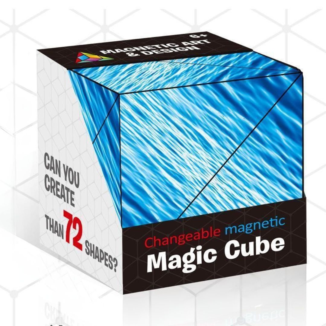 Jeu de Cube Magnétique Éducatif pour Enfants