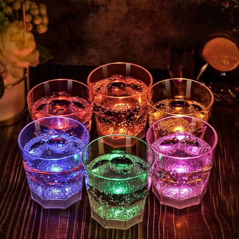 Verre LED Élégant Changement de Couleur
