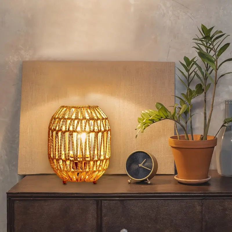 Lampe Tressée Chic Naturel - BlxckFR
