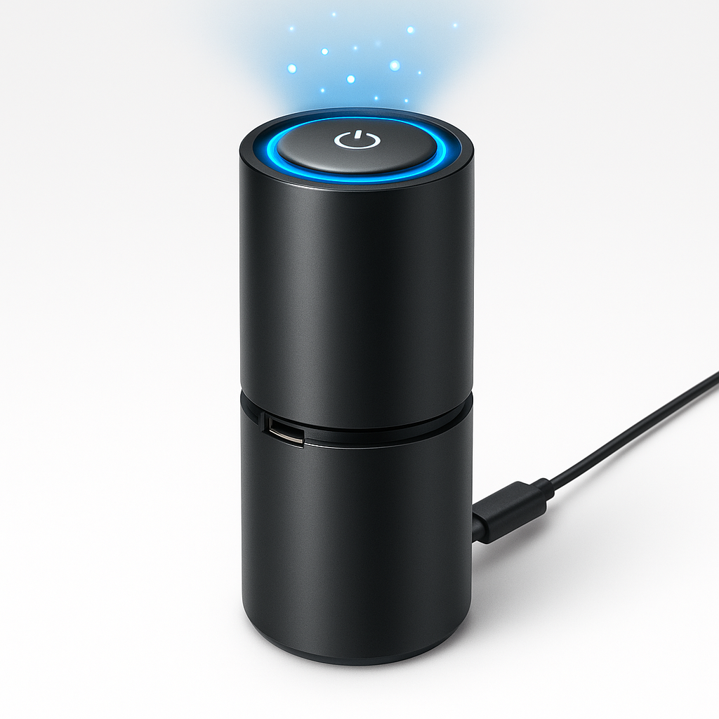 Purificateur d'Air Compact Élégant USB - BlxckFR