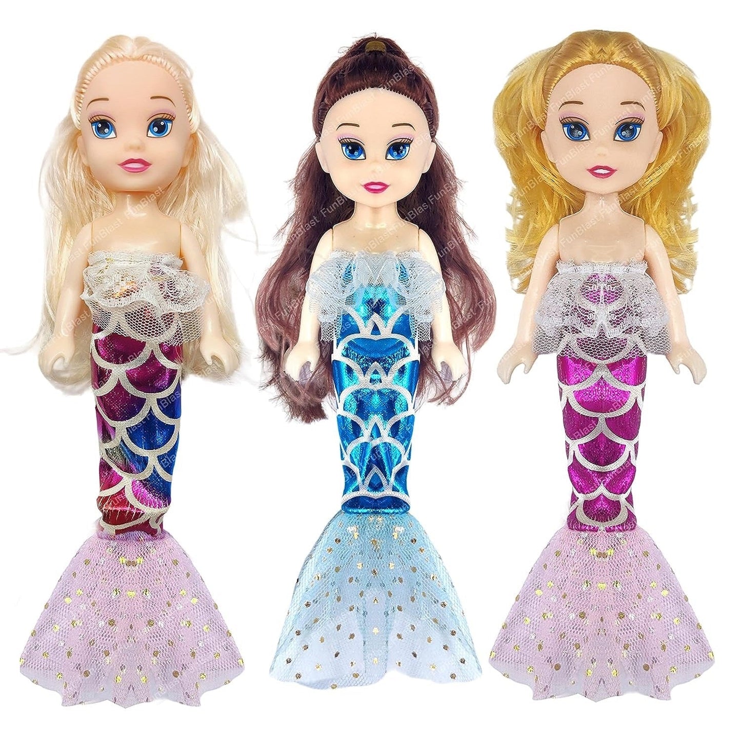 Jeux de Sirènes Enchantées - Figurines de Mer pour Enfants Créatifs - BlxckFR