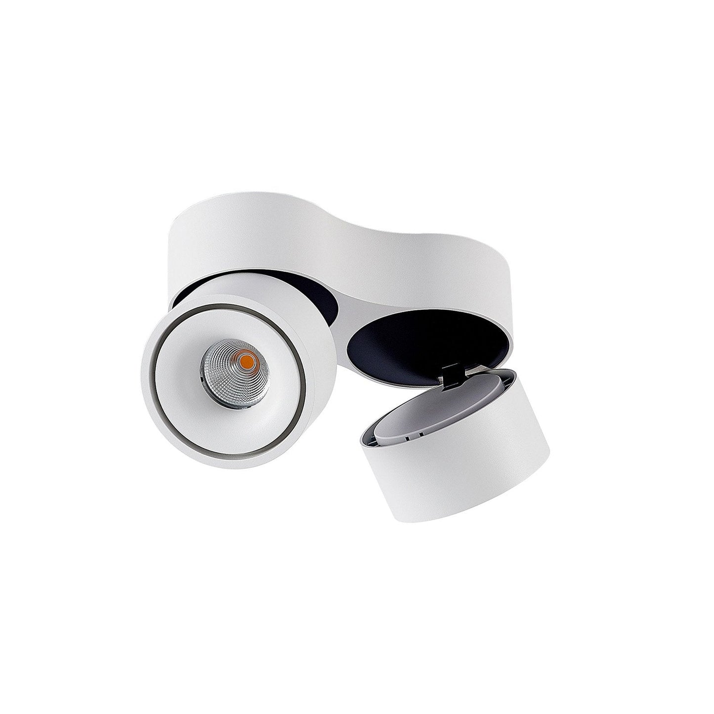 Lampe Plafond avec Projecteurs Réglables Doubles - BlxckFR
