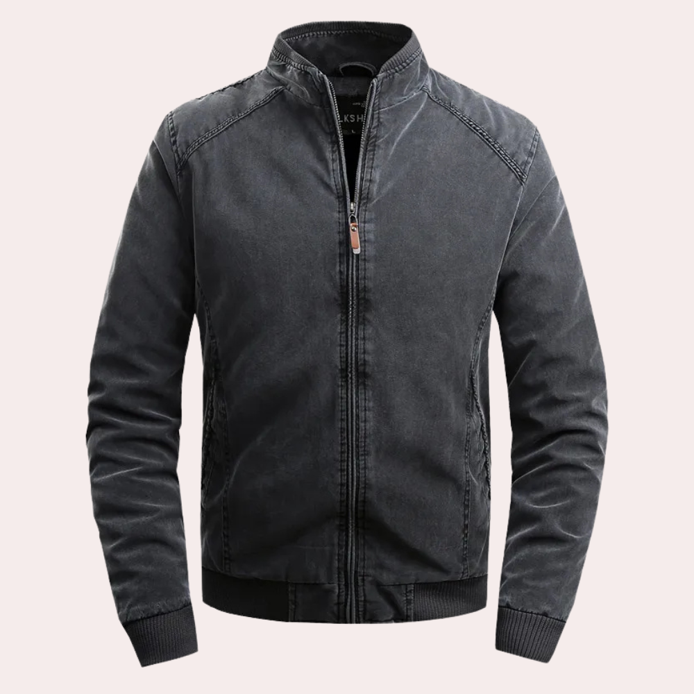 Veste zippée casual pour homme