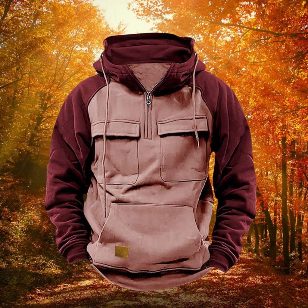 Sweat à Capuchon Polaire pour Extérieur | Douillet et Fonctionnel avec Poches