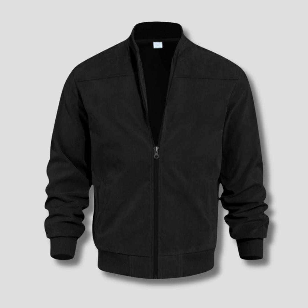 Veste Bomber Homme Élégante à Manches Ribées