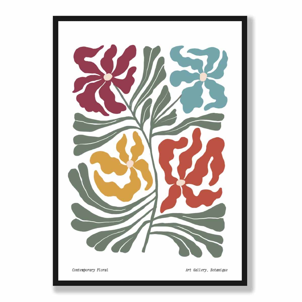 Affiche Botanique Contemporaine Boho 5