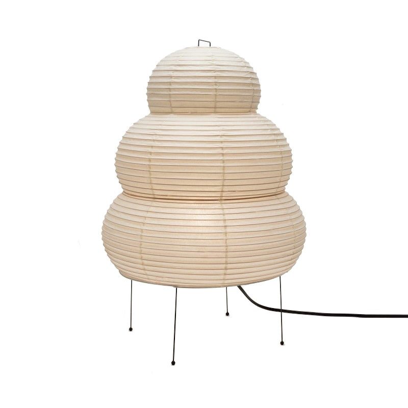 Lampe de Bureau Japonaise en Papier Délicat