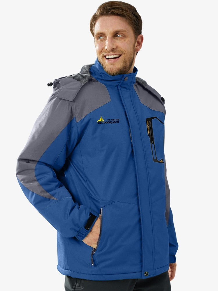 Veste Ski Homme Imperméable Élégante Hiver