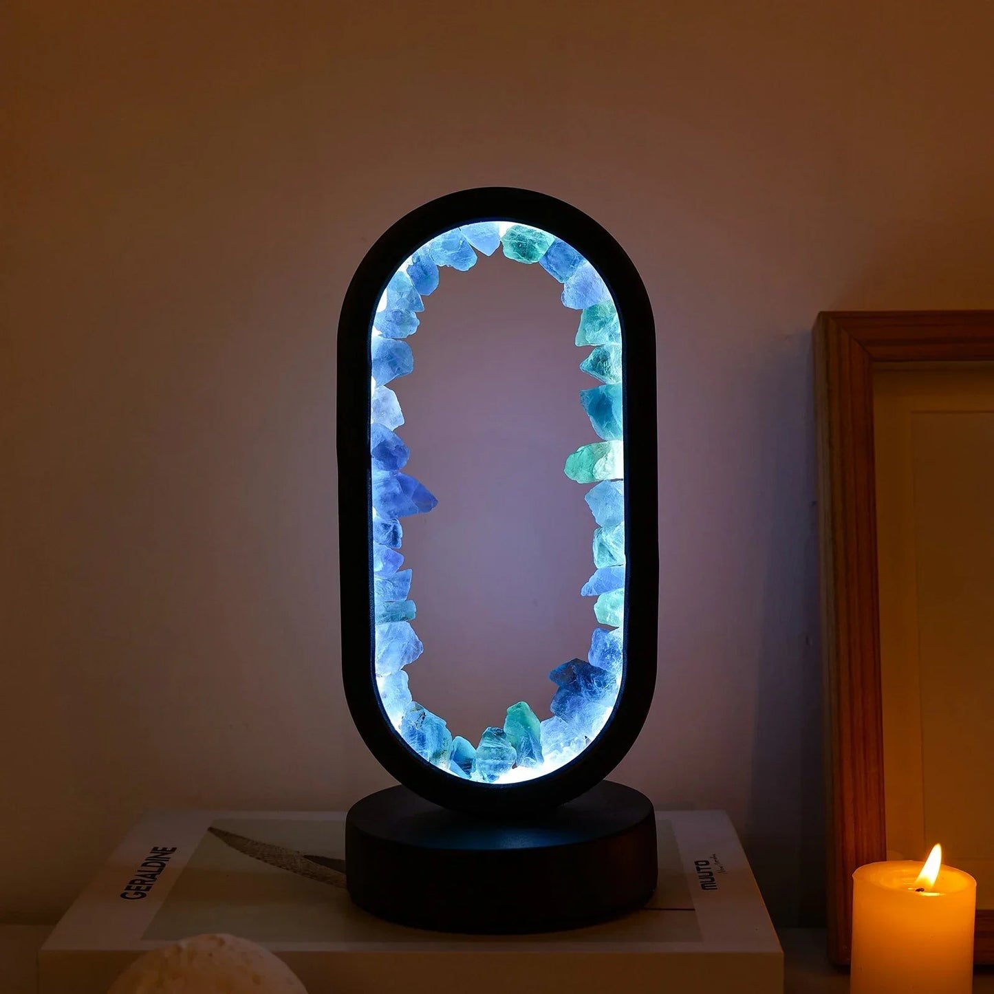 Lampe Améthyste Calme et Sereine pour Intérieur Doux