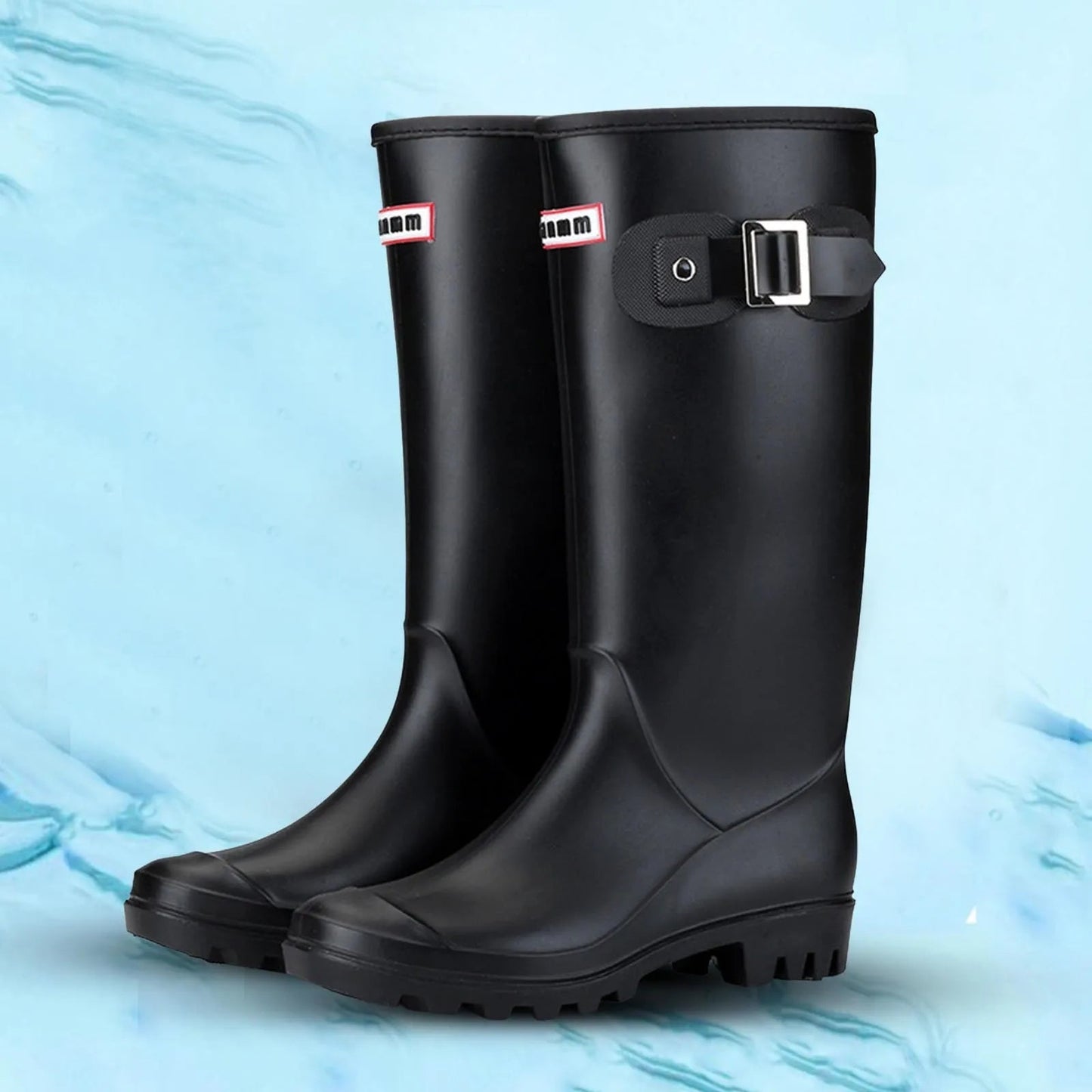 Bottes de Pluie Étanches Femmes Haut de Gamme