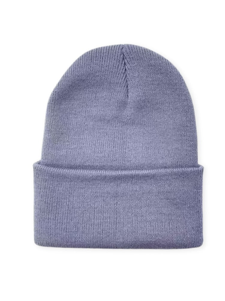 Chapeau Tricoté Douillet Unisexe Hiver Élégant