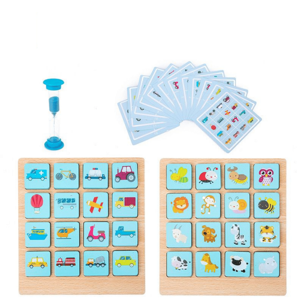Jeux Éducatifs Bois Mémoire Enfant