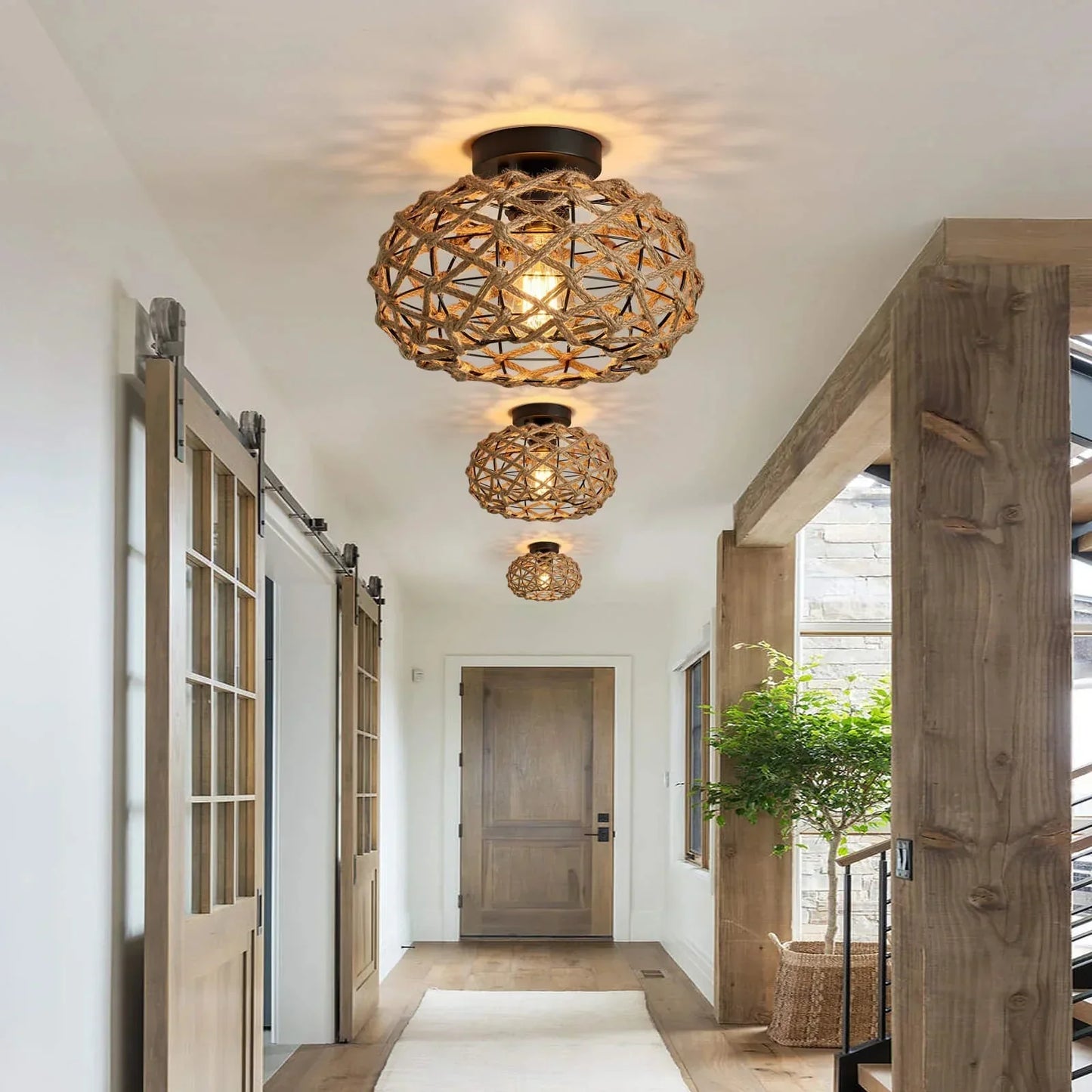 Lampe Industrielle Métal Cage Vintage - BlxckFR